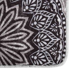 vidaXL Vloerkleed wasbaar 190x300 cm meerkleurig