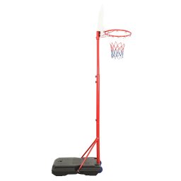 vidaXL Basketbalset draagbaar verstelbaar 200-236 cm