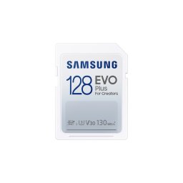Samsung EVO Plus 128GB SDXC SD-Kaart Wit