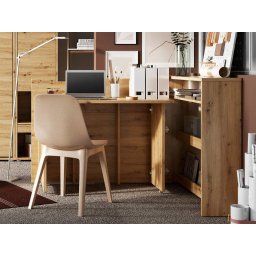 Uitklapbaar bureau CONCEPTION PRO artisan eik links