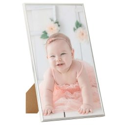 vidaXL Fotolijsten 3 st voor tafel 13x18cm MDF zilverkleurig