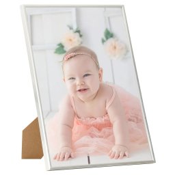 vidaXL Fotolijsten 5 st voor wand of tafel 70x90 cm MDF zilverkleurig