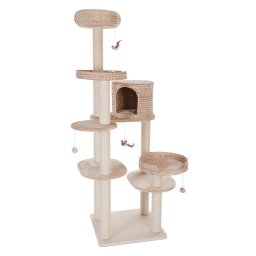 Natural Home IV Krabpaal Beige H192 x L83 x B57 cm
