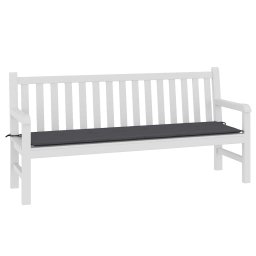 vidaXL Tuinbankkussen 180x50x3 cm oxford stof antracietkleurig