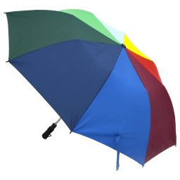 vidaXL Paraplu automatisch inklapbaar 124 cm meerkleurig