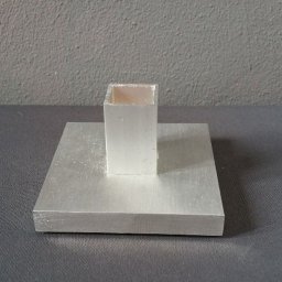aluminium tafelkaarsen standaard enkel