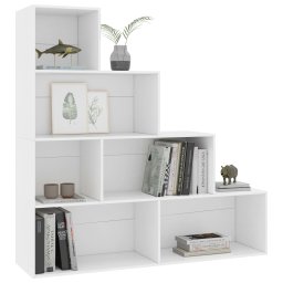 vidaXL Boekenkast/kamerscherm 155x24x160 cm bewerkt hout wit