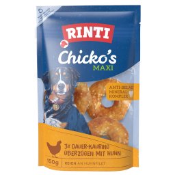 3x50g Chicko Duurzame Kauwringen Groot RINTI Hondensnacks
