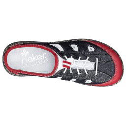 Rieker Clogs Met leren binnenzool