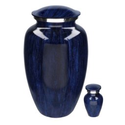 Elegance Urnen Voordeelset Darkblue Stripes (3.6 liter)