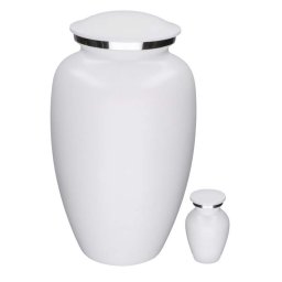 Elegance Urnen Voordeelset Matwit Marmer (3.6 liter)