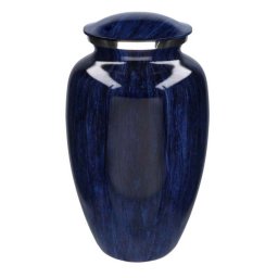 Grote Elegance Urn Darkblue Stripes (3.5 liter)
