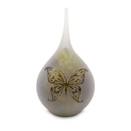 Medium Traan Urn Vlinder Frosted Nature (0.28 liter)