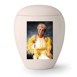 Grote Keramische Urn met Eigen Foto (2.8 liter)