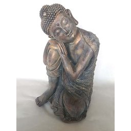 Grote Buddha Dierenurn Indische Buddha Darkgold (3.5 liter)