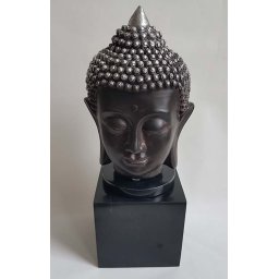 Thaise Boeddha Hoofd Dierenurn op Marmer Assokkel (0.8 liter)