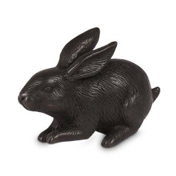 Bronzen Mini Dierenurn Konijntje (0.06 liter)