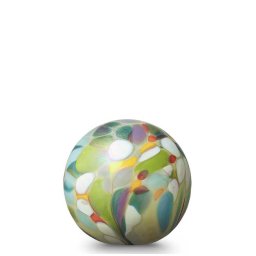 Glazen Mini Bal Dieren Urn Elan Bulb Flowerfield (0.1 liter)
