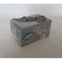 Designer Mini Dierenurn Vogels en Bloesem (0.4 liter)