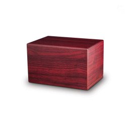 Grote Kist Dieren Urn of Sokkel Urn Mahonie (3.5 liter)
