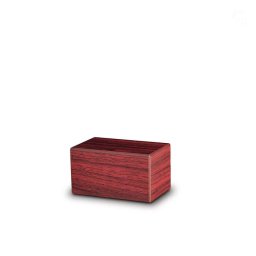 Mini Kist Dieren Urn of Assokkeltje Mahonie (0.4 liter)