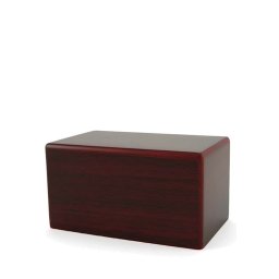 Medium Grote Kist Dieren Urn of Sokkel Urn Kersenhout (2 liter)