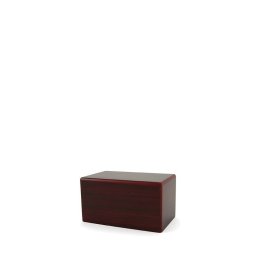 Mini Kist Dieren Urn of Sokkel Urn Kersenhout (0.45 liter)