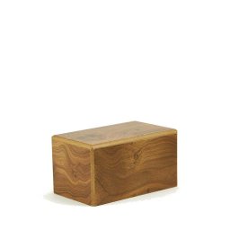 Kleine Kist Dieren Urn of Sokkel Urn Naturel (0.65 liter)
