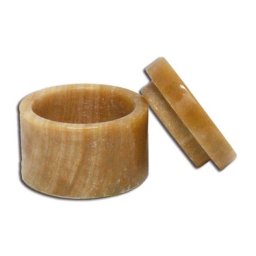 Marmeren Mini Dieren Urn Beige-Lichtbruin (0.015 liter)