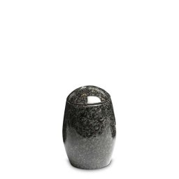 Granieten Mini Dieren Urn, Ovaal met Deksel - Jasberg (0.11 liter)