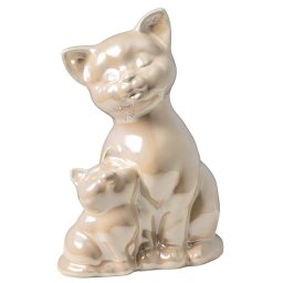 Katten Urn of Asbeeld Zachtroze (0.55 liter)