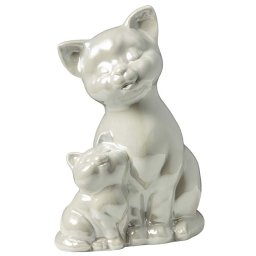 Katten Urn of Asbeeld Wit (0.55 liter)