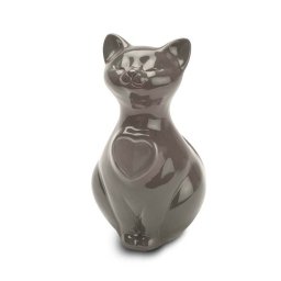 Katten urn of Asbeeld Kat Hartje Antraciet (0.8 liter)