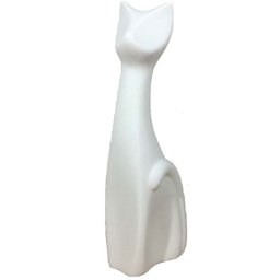 Katten Urn of Asbeeld Wit (0.35 liter)
