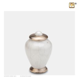 LoveUrns Mini Dierenurn Witmarmer (0.075 liter)