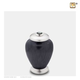 LoveUrns Mini Dieren Urn Zwartmarmer (0.075 liter)