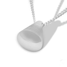 Zilveren Assieraad Kegel, inclusief Zilveren Collier