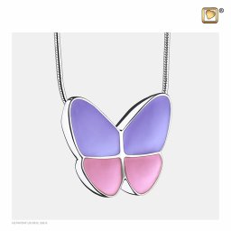 Ashanger Vlinder Lavendel, inclusief Design Slangencollier