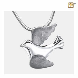Ashanger Vliegende Duif Bicolor, inclusief Design Slangencollier