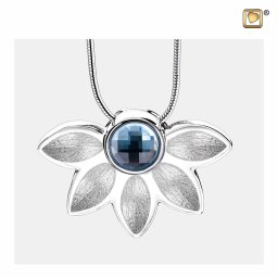 Ashanger Nirvana Azure Bloem, inclusief Design Slangencollier