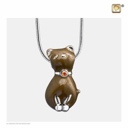 Ashanger PrincessCat Bruin, inclusief Design Slangencollier