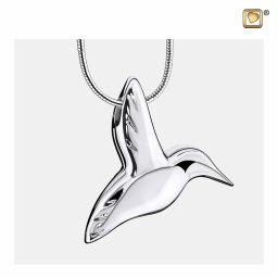 Zilveren Ashanger Kolibri, inclusief Design Slangencollier