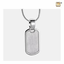 Ashanger LoveTag Bicolor Zilver, inclusief Design Slangencollier