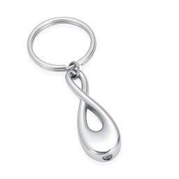 Sleutelhanger met Asbestemming Infinity Zilver
