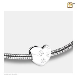 LoveUrns Askraal LoveHeart met Pootafdrukjes