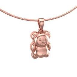 Rozegouden Assieraad Teddybeer