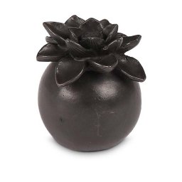 Mini Bol Asbeeldje met Lelie (0.1 liter)