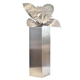 RVS Margriet Asbeeld op Groot RVS Assokkel (2 x 3.5 liter)