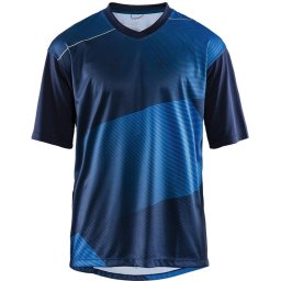 Craft - Maat S - Hale Xt Jersey M Fietsshirt Mannen - Haven/Blaze
