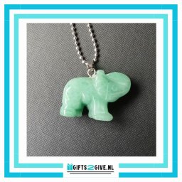 Hanger Olifant Aventurijn